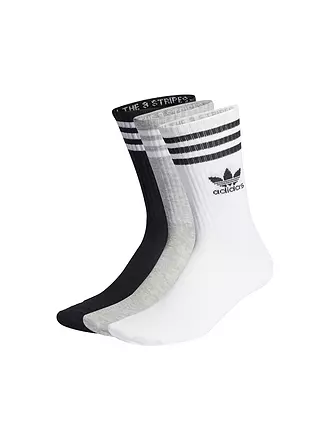 ADIDAS ORIGINALS | Socken 3er Pkg white / m grey | 